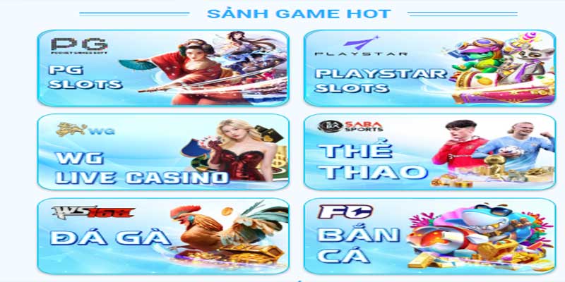 Các tựa game đa dạng tại dt68